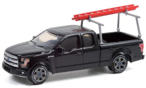 Modellautos Ford F-1 1/64 Greenlight 50 Extended Cab schwarz 2017 avec Leiterrost Ford F-1 1/64 Greenlight 50 Extended Cab schwarz 2017 avec Leiterrost modellautos