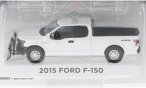 Modellautos Ford F-1 1/64 Greenlight 50 weiss 2015 avec Chasse-neige Ford F-1 1/64 Greenlight 50 weiss 2015 avec Chasse-neige modellautos