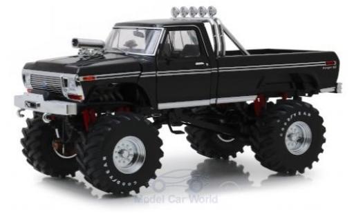 Modellautos Ford F-250 1/18 Greenlight Monster Truck schwarz 1979 mit 48 Zoll-Bereifung Ford F-250 1/18 Greenlight Monster Truck schwarz 1979 mit 48 Zoll-Bereifung modellautos