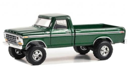 Modellautos Ford F-350 1/64 Greenlight Custom metallise grün 1979 1:64 Ford F-350 1/64 Greenlight Custom metallise grün 1979 1:64 modellautos