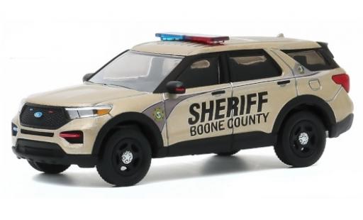 Modellautos Ford Interceptor 1/64 Greenlight Utility Boone County Sheriff 2020 200th Anniversaire - Boone County Sheriffs Departement Ford Interceptor 1/64 Greenlight Utility Boone County Sheriff 2020 200th Anniversaire - Boone County Sheriffs Departement modellautos