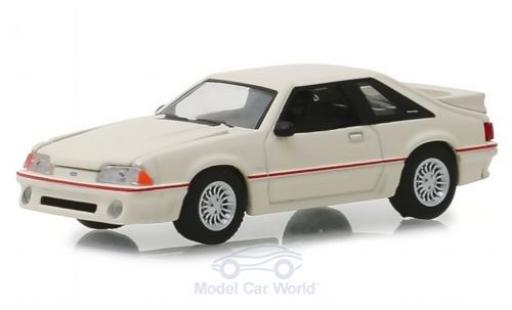 Modellautos Ford Mustang 1/64 Greenlight 5.0 weiss 1989 Ford Mustang 1/64 Greenlight 5.0 weiss 1989 modellautos