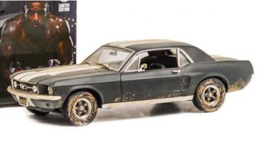 Modellautos Ford Mustang 1/18 Greenlight blau/weiss Creed II 1967 verschmutzt Ford Mustang 1/18 Greenlight blau/weiss Creed II 1967 verschmutzt modellautos