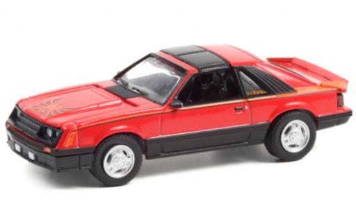 Modellautos Ford Mustang 1/64 Greenlight Cobra rot/Dekor 1981 Ford Mustang 1/64 Greenlight Cobra rot/Dekor 1981 modellautos