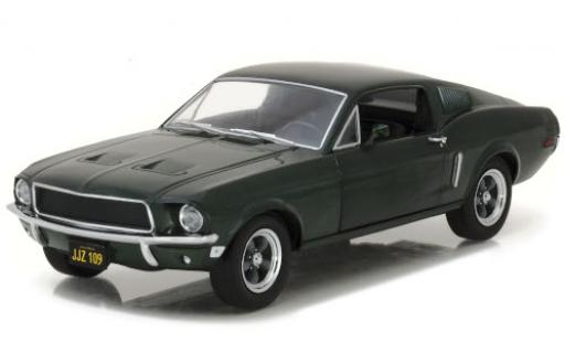 Modellautos Ford Mustang 1/24 Greenlight GT Fastback mettalic grün 1968 Ford Mustang 1/24 Greenlight GT Fastback mettalic grün 1968 modellautos