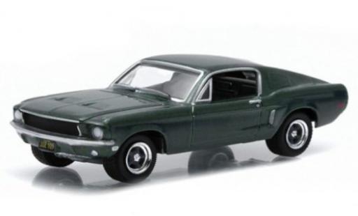 Modellautos Ford Mustang 1/64 Greenlight GT mettalic grün Adif (E) 1968 Ford Mustang 1/64 Greenlight GT mettalic grün Adif (E) 1968 modellautos