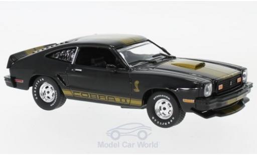 Modellautos Ford Mustang 1/43 Greenlight II Cobra II schwarz/gold 1977 Ford Mustang 1/43 Greenlight II Cobra II schwarz/gold 1977 modellautos