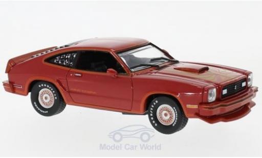 Modellautos Ford Mustang 1/43 Greenlight II King Cobra rot/gold 1978 Ford Mustang 1/43 Greenlight II King Cobra rot/gold 1978 modellautos