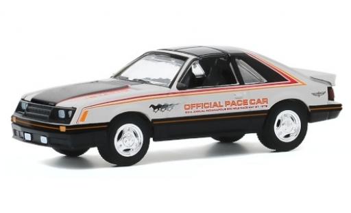 Modellautos Ford Mustang 1/64 Greenlight Indianapolis 500 1979 63rd Annual 500 Mile Race Official Pace Car Ford Mustang 1/64 Greenlight Indianapolis 500 1979 63rd Annual 500 Mile Race Official Pace Car modellautos