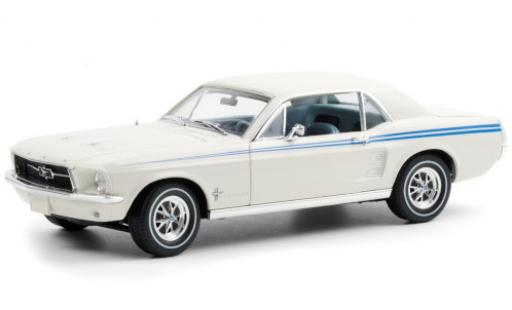 Modellautos Ford Mustang 1/18 Greenlight Indy Pacesetter Special weiss/blau 1967 Ford Mustang 1/18 Greenlight Indy Pacesetter Special weiss/blau 1967 modellautos