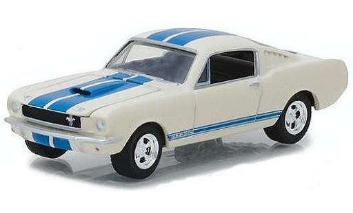 Modellautos Ford Mustang 1/64 Greenlight Shelby GT350 Fastback weiss/blau 1965 Ford Mustang 1/64 Greenlight Shelby GT350 Fastback weiss/blau 1965 modellautos