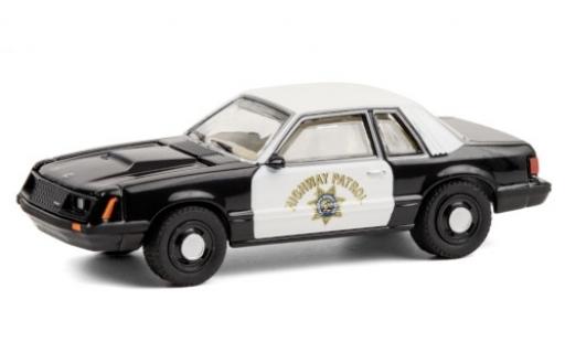 Modellautos Ford Mustang 1/64 Greenlight SSP California Highway Patrol 1982 Ford Mustang 1/64 Greenlight SSP California Highway Patrol 1982 modellautos