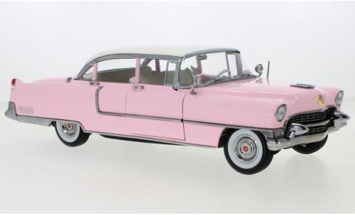 Modellautos Cadillac Fleetwood 1/18 Greenlight Series 60 rosa/weiss 1955 Cadillac Fleetwood 1/18 Greenlight Series 60 rosa/weiss 1955 modellautos