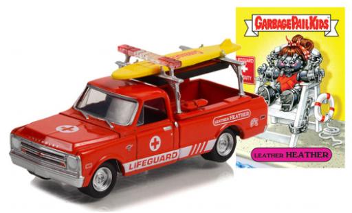 Modellautos Chevrolet C-10 1/64 Greenlight rot Garbage Pail Kids - Leather Heather 1968 Chevrolet C-10 1/64 Greenlight rot Garbage Pail Kids - Leather Heather 1968 modellautos