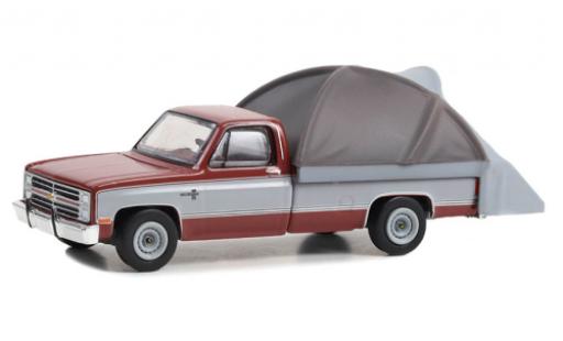 Modellautos Chevrolet C-20 1/64 Greenlight Silverado rouge foncé/d 1983 Chevrolet C-20 1/64 Greenlight Silverado rouge foncé/d 1983 modellautos