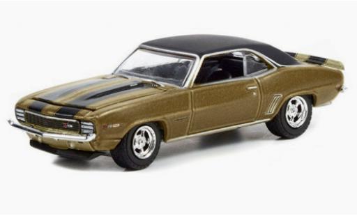 Modellautos Chevrolet Camaro 1/64 Greenlight metallise beige/schwarz Pawn Stars 1969 Chevrolet Camaro 1/64 Greenlight metallise beige/schwarz Pawn Stars 1969 modellautos