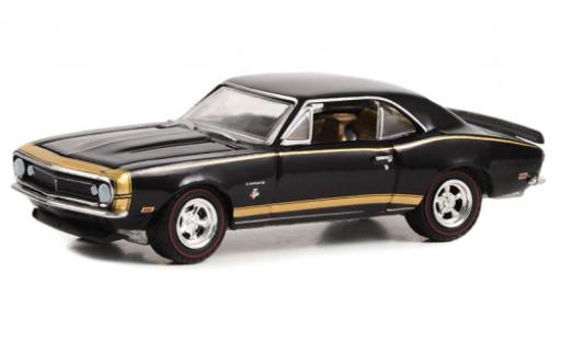 Modellautos Chevrolet Camaro 1/64 Greenlight noire/doré Black Panther 1967 Chevrolet Camaro 1/64 Greenlight noire/doré Black Panther 1967 modellautos