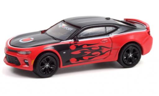 Modellautos Chevrolet Camaro 1/64 Greenlight SS rot/schwarz Diablo Sport 2016 Chevrolet Camaro 1/64 Greenlight SS rot/schwarz Diablo Sport 2016 modellautos