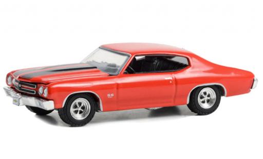 Modellautos Chevrolet Chevelle 1/64 Greenlight SS rot/schwarz 1969 Chevrolet Chevelle 1/64 Greenlight SS rot/schwarz 1969 modellautos