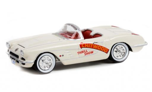 Modellautos Chevrolet Corvette 1/64 Greenlight (C1) Cabrio Chitwood 1958 Chevrolet Corvette 1/64 Greenlight (C1) Cabrio Chitwood 1958 modellautos