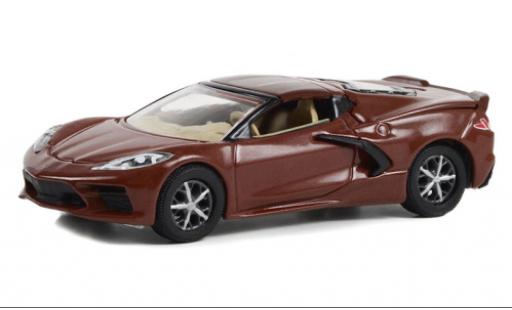 Modellautos Chevrolet Corvette 1/64 Greenlight (C8) Stingray braun 2022 Chevrolet Corvette 1/64 Greenlight (C8) Stingray braun 2022 modellautos