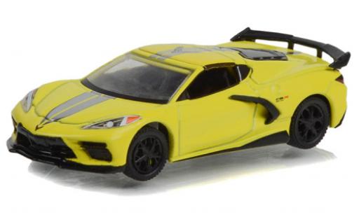 Modellautos Chevrolet Corvette 1/64 Greenlight (C8) Stingray gelb 2022 Chevrolet Corvette 1/64 Greenlight (C8) Stingray gelb 2022 modellautos