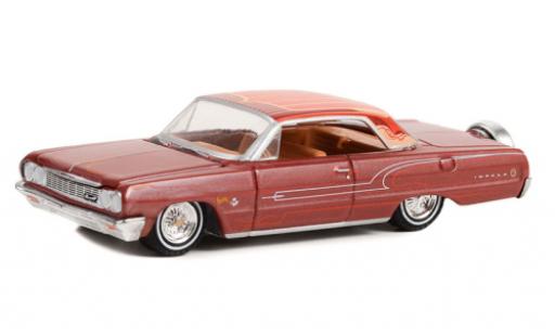 Modellautos Chevrolet Impala 1/64 Greenlight rot/Dekor 1964 Chevrolet Impala 1/64 Greenlight rot/Dekor 1964 modellautos