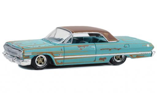 Modellautos Chevrolet Impala 1/64 Greenlight la chaux/brun 1963 Chevrolet Impala 1/64 Greenlight la chaux/brun 1963 modellautos