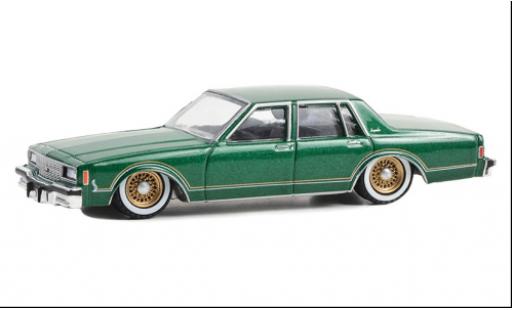 Modellautos Chevrolet Impala 1/64 Greenlight metallise vert 1985 Chevrolet Impala 1/64 Greenlight metallise vert 1985 modellautos