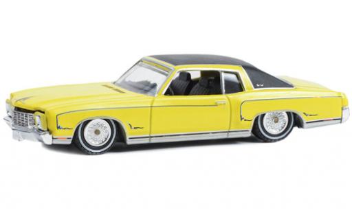Modellautos Chevrolet Monte Carlo 1/64 Greenlight jaune/noire 1971 Chevrolet Monte Carlo 1/64 Greenlight jaune/noire 1971 modellautos