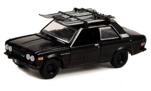 Modellautos Datsun 510 1/64 Greenlight noire 1971 Datsun 510 1/64 Greenlight noire 1971 modellautos