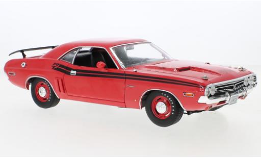 Modellautos Dodge Challenger 1/18 Greenlight R/T rot/schwarz 1971 Dodge Challenger 1/18 Greenlight R/T rot/schwarz 1971 modellautos