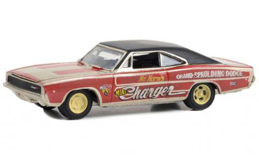 Modellautos Dodge Charger 1/64 Greenlight M. Norms Mini 1968 Dodge Charger 1/64 Greenlight M. Norms Mini 1968 modellautos