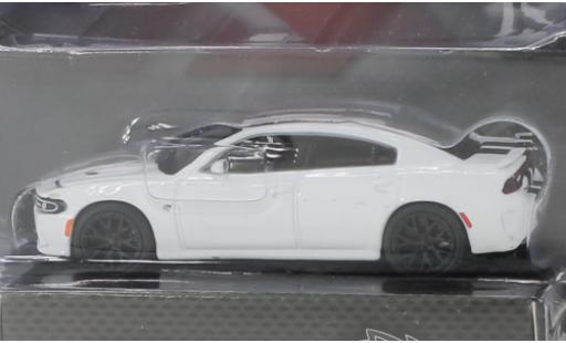 Modellautos Dodge Charger 1/64 Greenlight SRT Hellcat weiss/schwarz 2018 Dodge Charger 1/64 Greenlight SRT Hellcat weiss/schwarz 2018 modellautos
