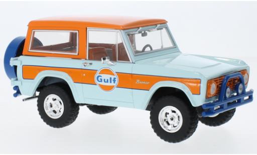 Modellautos Ford Bronco 1/24 Greenlight Gulf 1966 Ford Bronco 1/24 Greenlight Gulf 1966 modellautos