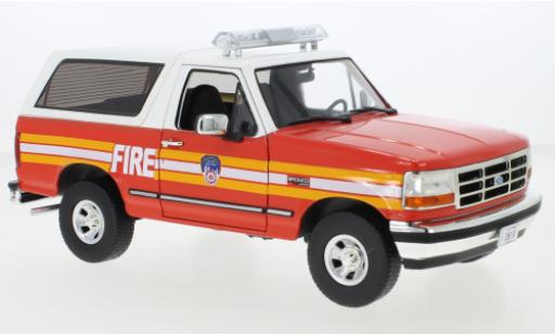 Ford Bronco 1/18 Greenlight New York City Fire Department 1996 modellautos