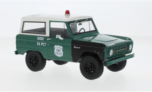 Modellautos Ford Bronco 1/24 Greenlight NYPD - Nouveau York City Police Departement 1967 Ford Bronco 1/24 Greenlight NYPD - Nouveau York City Police Departement 1967 modellautos