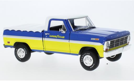 Modellautos Ford F-1 1/24 Greenlight 00 Goodyear 1969 Ford F-1 1/24 Greenlight 00 Goodyear 1969 modellautos