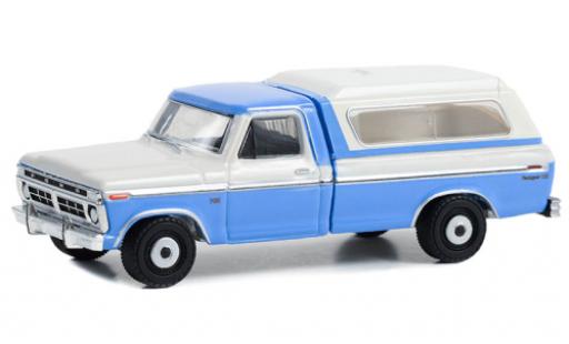 Modellautos Ford F-1 1/64 Greenlight 00 Ranger LT bleu/blanche 1975 Ford F-1 1/64 Greenlight 00 Ranger LT bleu/blanche 1975 modellautos
