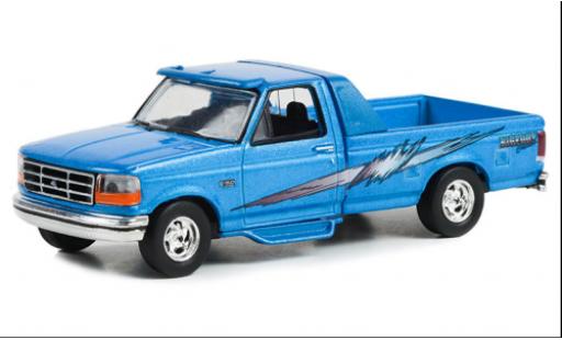 Modellautos Ford F-1 1/64 Greenlight 50 metallise bleu Bigfoot Cruiser 1994 Ford F-1 1/64 Greenlight 50 metallise bleu Bigfoot Cruiser 1994 modellautos
