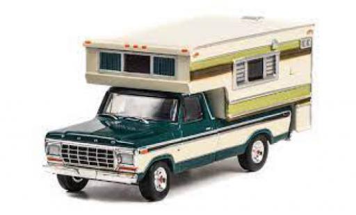Modellautos Ford F-250 1/64 Greenlight grün/silber 1978 Ford F-250 1/64 Greenlight grün/silber 1978 modellautos