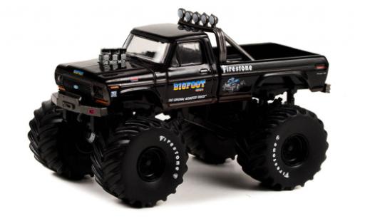 Modellautos Ford F-250 1/64 Greenlight noire Bigfoot 1974 Ford F-250 1/64 Greenlight noire Bigfoot 1974 modellautos