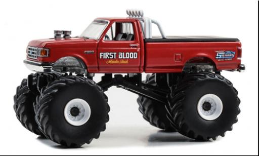 Modellautos Ford F-350 1/64 Greenlight First Blood 1990 Ford F-350 1/64 Greenlight First Blood 1990 modellautos