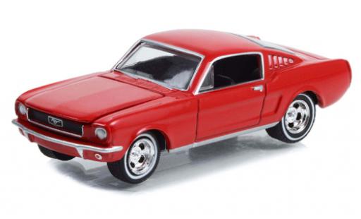 Modellautos Ford Mustang 1/64 Greenlight Fastback 2+2 rouge Fall Guy Stuntman Association 1966 Ford Mustang 1/64 Greenlight Fastback 2+2 rouge Fall Guy Stuntman Association 1966 modellautos