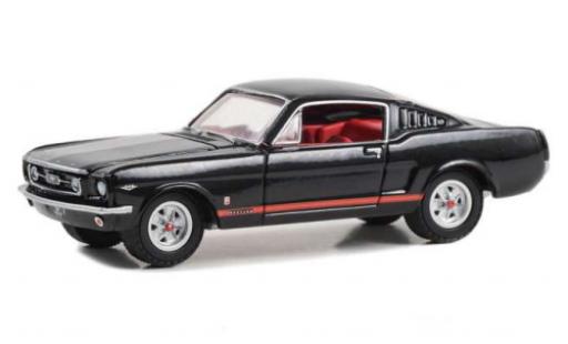Modellautos Ford Mustang 1/64 Greenlight GT noire 1965 Ford Mustang 1/64 Greenlight GT noire 1965 modellautos