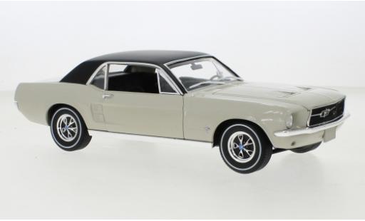 Modellautos Ford Mustang 1/18 Greenlight grau/schwarz 1967 Ford Mustang 1/18 Greenlight grau/schwarz 1967 modellautos