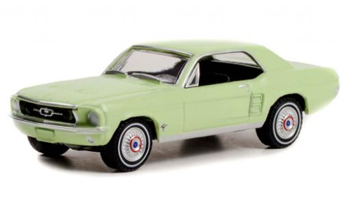 Modellautos Ford Mustang 1/64 Greenlight la chaux 1967 Ford Mustang 1/64 Greenlight la chaux 1967 modellautos