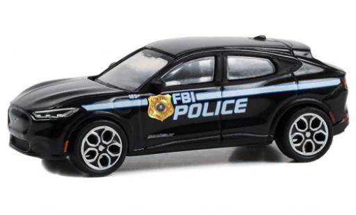 Modellautos Ford Mustang 1/64 Greenlight Mach-E GT FBI Police 2022 Ford Mustang 1/64 Greenlight Mach-E GT FBI Police 2022 modellautos
