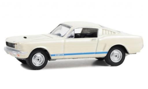 Modellautos Shelby GT 350 1/64 Greenlight Ford Mustang blanche 1965 Shelby GT 350 1/64 Greenlight Ford Mustang blanche 1965 modellautos