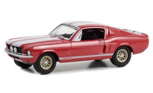 Modellautos Shelby GT 500 1/64 Greenlight Ford Mustang rot/weiss 1967 Shelby GT 500 1/64 Greenlight Ford Mustang rot/weiss 1967 modellautos
